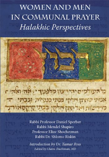 Imagen de archivo de Women and Men in Communal Prayer: Halakhic Perspectives a la venta por HPB-Red