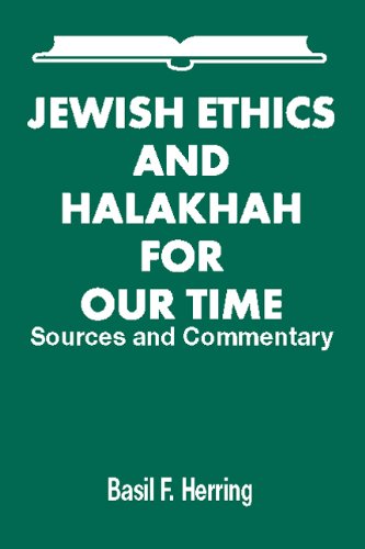 Imagen de archivo de Jewish Ethics and Halachah For Our Time a la venta por Better World Books