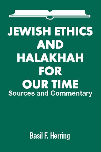 Stock image for Jewish Ethics and Halachah For Our Time for sale by Better World Books