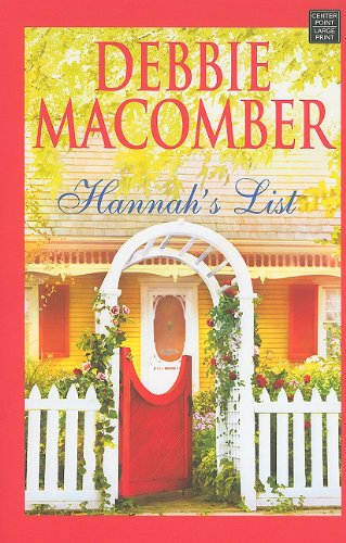 9781602857698: Hannah's List (Center Point Platinum Fiction)