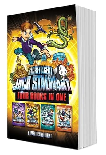 Beispielbild fr Secret Agent Jack Stalwart (Books 5-8): The Secret of the Sacred Temple, The Pursuit of the Ivory Poachers, The Puzzle of the Missing Panda, Peril at . Secret Agent Jack Stalwart Omnibus Series, 2) zum Verkauf von Dream Books Co.