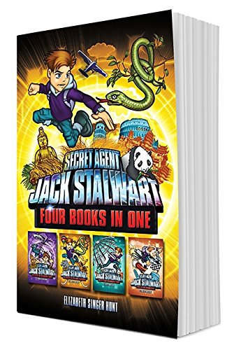 Stock image for Secret Agent Jack Stalwart (Books 5-8): The Secret of the Sacred Temple, The Pursuit of the Ivory Poachers, The Puzzle of the Missing Panda, Peril at . Secret Agent Jack Stalwart Omnibus Series, 2) for sale by Dream Books Co.