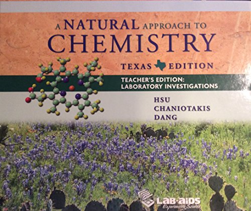 Stock image for A Natural Approach to Chemistry Texas Edition Teachers Edition Laboratory Investigations for sale by HPB-Red