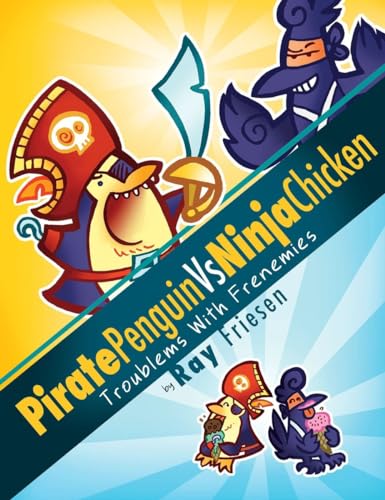 Beispielbild fr Pirate Penguin vs Ninja Chicken Volume 1: Troublems With Frenemies zum Verkauf von WorldofBooks