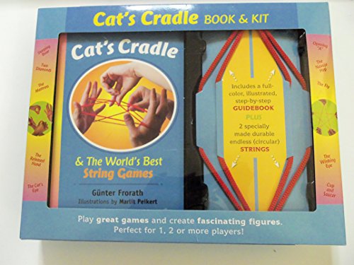 

Cat's Cradle & World's Best String Games- Book and Kit