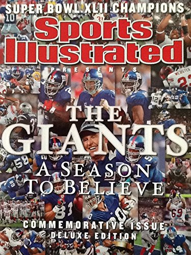 Stock image for Sports Illustrated Presents: New YorkGiants World Champions, Super Bowl XLII: A Season to Believe, Commemorative Issue, Deluxe Edition for sale by Virginia Martin, aka bookwitch