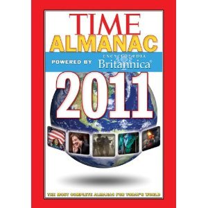 Beispielbild fr Time Almanac 2011 zum Verkauf von Ergodebooks