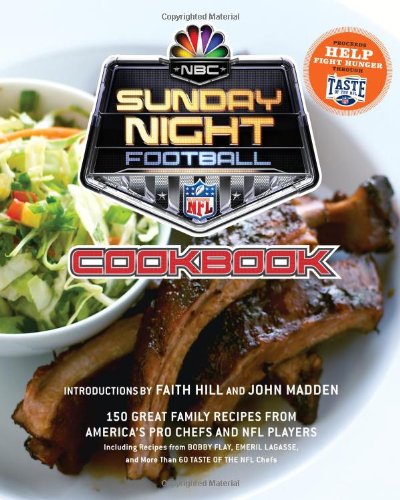 Beispielbild fr NBC Sunday Night Football Cookbook : 150 Great Family Recipes from America's Pro Chefs and NFL Players zum Verkauf von Better World Books