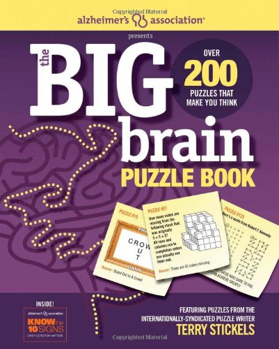 Imagen de archivo de Alzheimer's Association Presents The Big Brain Puzzle Book a la venta por Front Cover Books