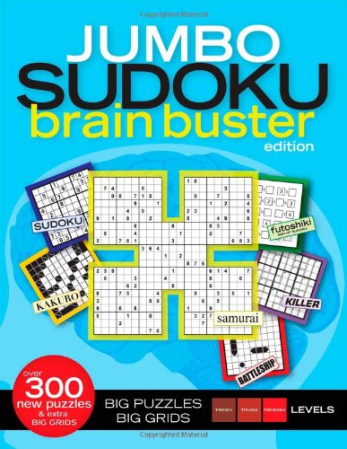 Beispielbild fr Jumbo Sudoku Brain Buster Edition zum Verkauf von Books From California