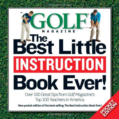 Stock image for GOLF The Best Little Instruction Book Ever!: Pocket Edition for sale by HPB Inc.