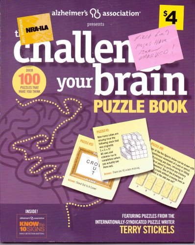 Beispielbild fr the Challenge your brain puzzle book -Over 100 puzzles that make you think. zum Verkauf von Better World Books