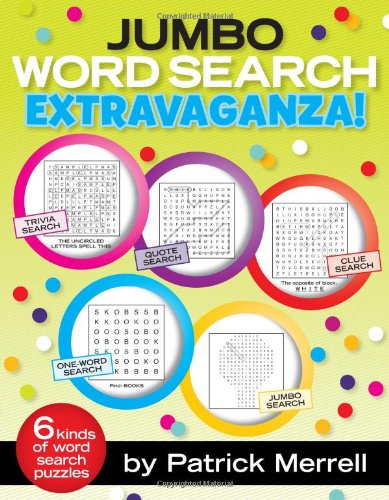 Jumbo Word Search Extravaganza! (9781603208796) by Merrell, Patrick