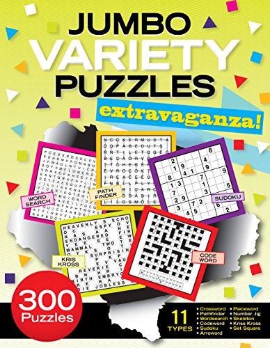 Jumbo Variety Puzzles Extravaganza! (9781603208970) by Merrell, Patrick