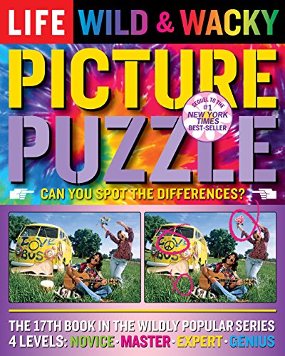 Beispielbild fr Life Wild & Wacky Picture Puzzle: Can You Spot the Differences?, 4 Levels, Novice, Master, Expert, Genius zum Verkauf von AwesomeBooks