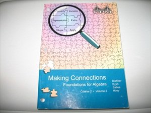 Stock image for Making Connections: Foundations for Algebra Course 2 Volume 2 for sale by Better World Books