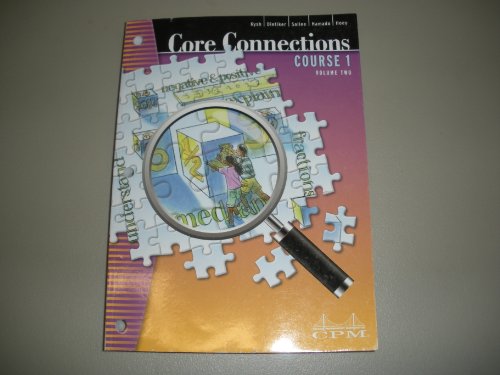 Beispielbild fr Core Connections, Course 1, Second Edition, Volume 2 zum Verkauf von SecondSale