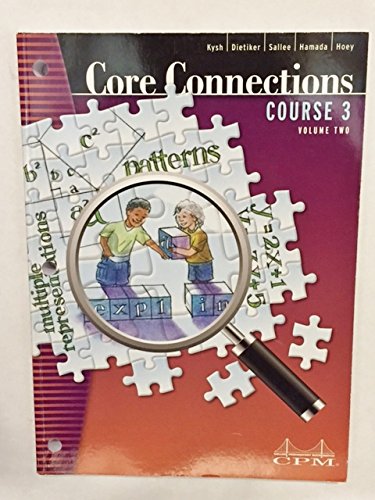 Stock image for Core Connections Course 3 Volume 2 for sale by Better World Books: West