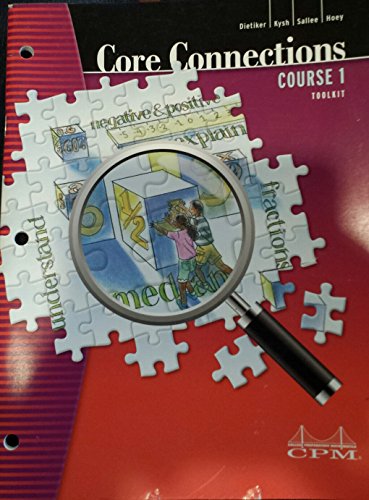 Stock image for Core Connections Course 1 Toolkit for sale by TextbookRush
