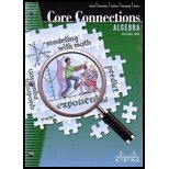 Stock image for CORE CONNECTIONS:ALGEBRA 1 VOL for sale by ThriftBooks-Dallas