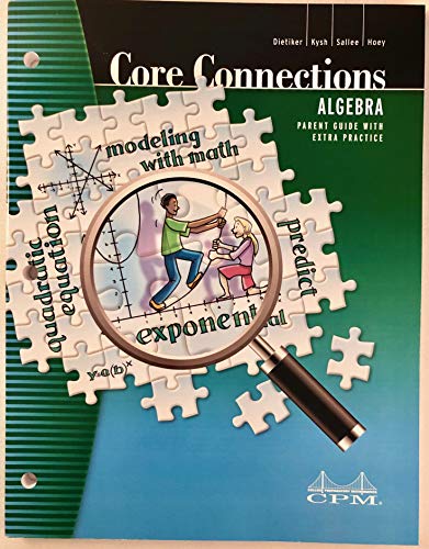 Stock image for Core Connections Algebra Parent Guide for sale by ThriftBooks-Dallas