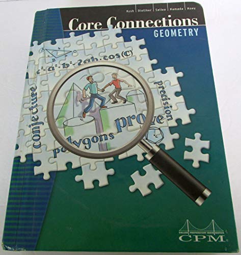 9781603281089: Core Connections Geometry, CPM, 2nd / Second Edition, Version 5.0
