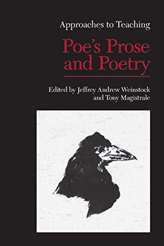 Appraoches to Teaching Poe's Prose and Poetry (Hardback)
