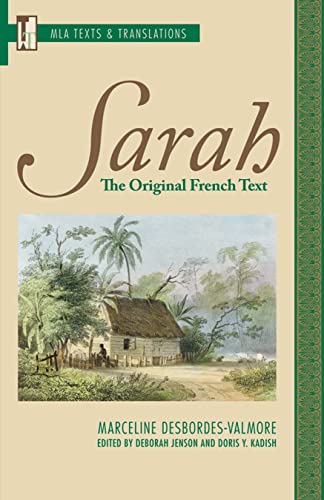 Stock image for Sarah: The Original French Text (Texts and Translations) for sale by HPB-Ruby