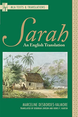 Imagen de archivo de Sarah: An English Translation (Mla Texts and Translations) a la venta por SecondSale