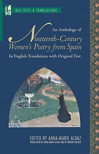 9781603290289: An Anthology of Nineteenth-Century Women's Poetry from Spain (MLA Texts and Translations)