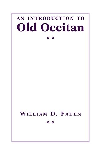 Stock image for An Introduction to Old Occitan (Introductions to Older Languages) for sale by HPB-Red