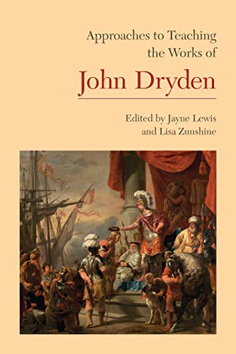 Beispielbild fr Approaches to Teaching the Works of John Dryden zum Verkauf von Buchpark