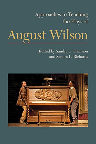 9781603292597: Approaches to Teaching the Plays of August Wilson (Approaches to Teaching World Literature)