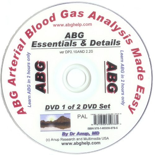 Beispielbild fr ABG -- Arterial Blood Gas Analysis Made Easy DVD (PAL Format) zum Verkauf von PBShop.store US