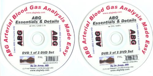 Stock image for ABG Arterial Blood Gas Analysis Made Easy 2 DVD Set PAL Format for sale by PBShop.store US