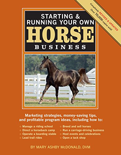 9781603424837: Starting & Running Your Own Horse Business, 2nd Edition: Marketing strategies, money-saving tips, and profitable program ideas