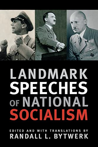 Stock image for Landmark Speeches of National Socialism for sale by Blackwell's