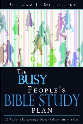 Stock image for Busy People Bible Study Plan Strategies for Personal Time with God Amidst Life's Hectic Pace for sale by TextbookRush