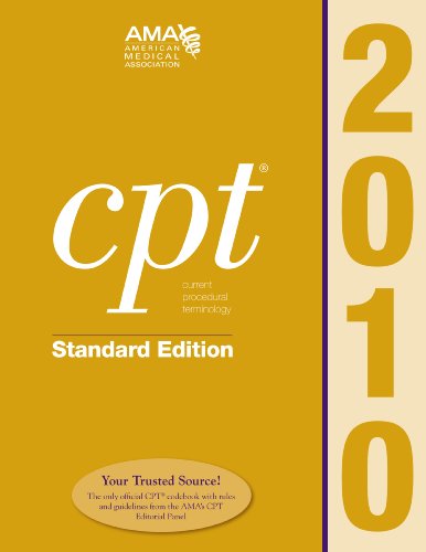 Stock image for CPT 2010 Standard Edition (CPT / Current Procedural Terminology) for sale by Books of the Smoky Mountains