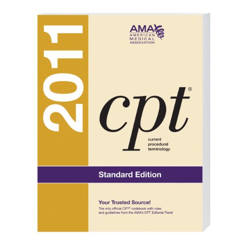 Imagen de archivo de CPT Standard 2011 (Current Procedural Terminology (Standard)) a la venta por Front Cover Books