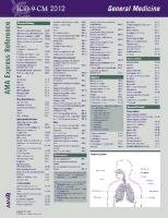 ICD-9-CM 2012 Express Reference Coding Card General (9781603595377) by AMA