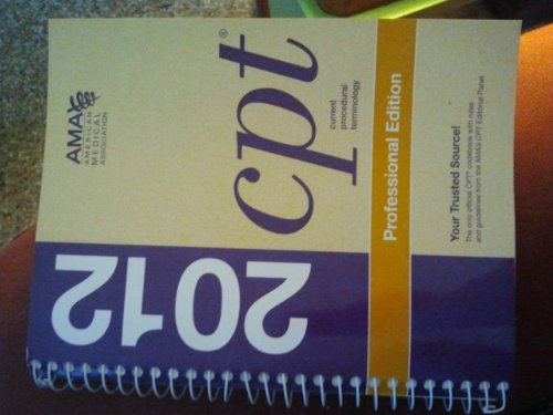 Stock image for CPT 2012 (Current Procedural Terminology (CPT) Professional) for sale by Book Services Plus, Inc.