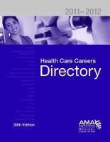 Beispielbild fr Health Care Careers Directory (Health Care Career Directory) zum Verkauf von Better World Books