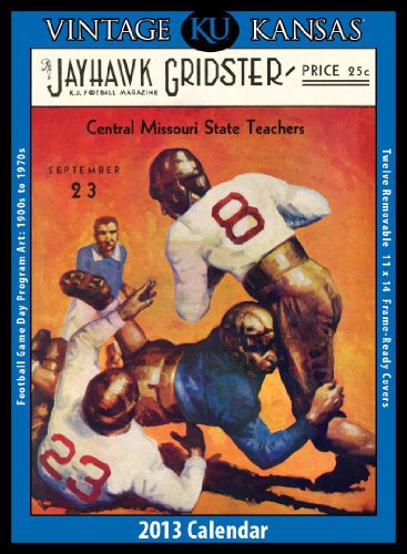 Stock image for Kansas Jayhawks 2013 Vintage Football Calendar for sale by Revaluation Books