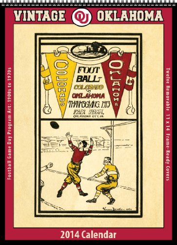 Imagen de archivo de Oklahoma Sooners 2014 Vintage Football Calendar a la venta por Revaluation Books