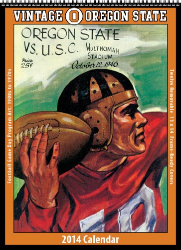 Beispielbild fr Oregon State Beavers 2014 Vintage Football Calendar zum Verkauf von Revaluation Books