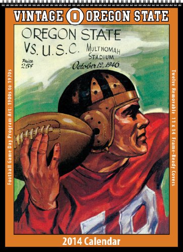 Stock image for Oregon State Beavers 2014 Vintage Football Calendar for sale by Revaluation Books