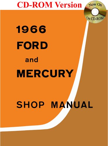1966 Ford and Mercury Shop Manual (9781603710909) by Ford Motor Company