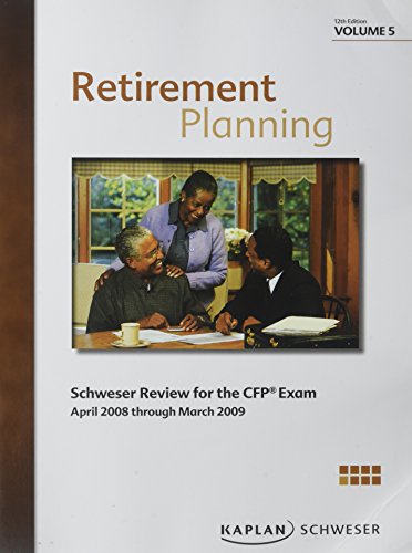 Stock image for CFP Live Review Vol 5: Retirement Planning for sale by ThriftBooks-Atlanta