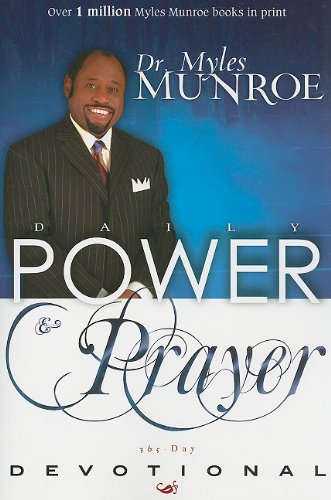 Daily Power & Prayer: 365-Day Devotional (9781603742610) by MUNROE MYLES